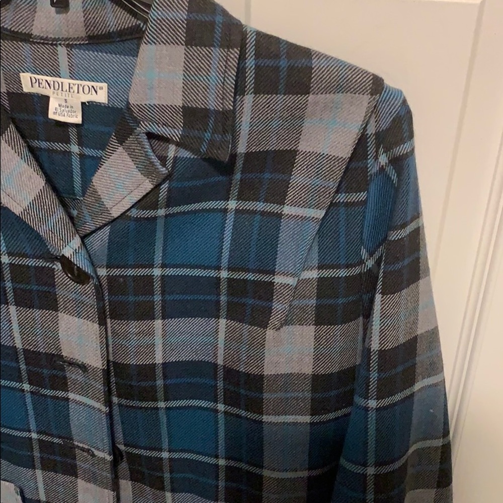 Pendleton Plaid Jacket Small - image 3